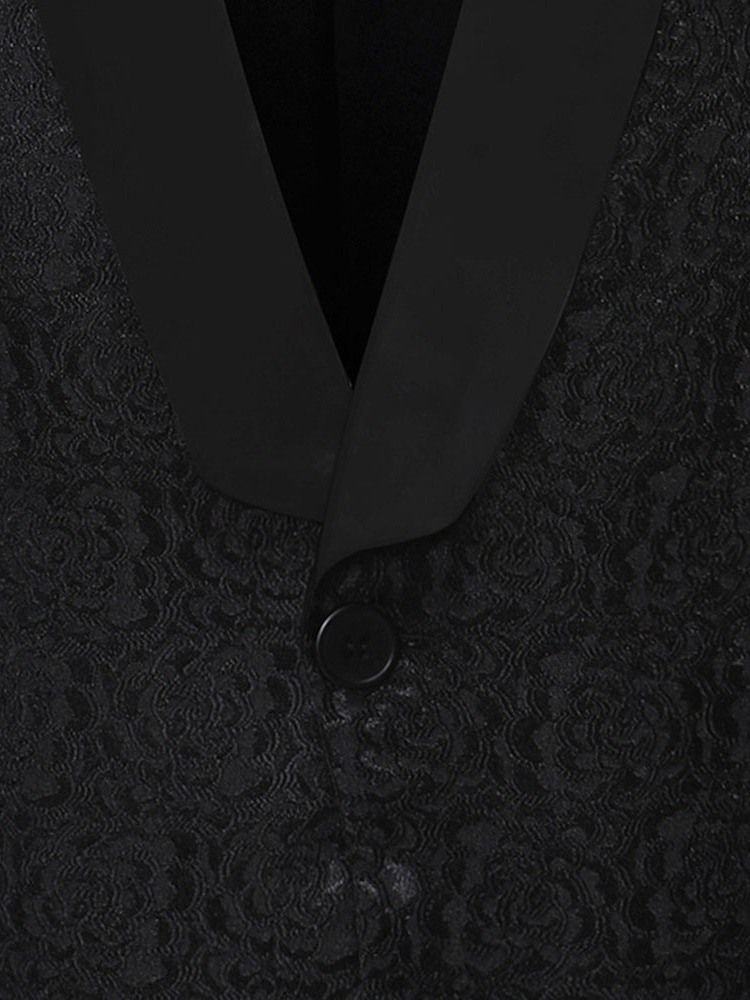 Lässiger Ein-knopf Slim Herren Freizeit-blazer