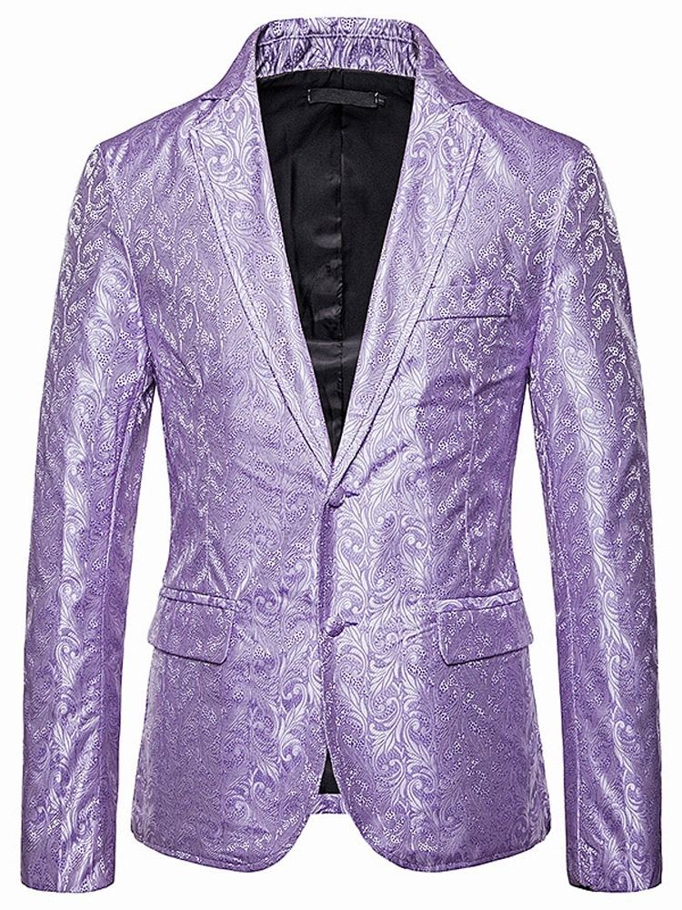 Slim Casual Revers Herren Freizeit Blazer