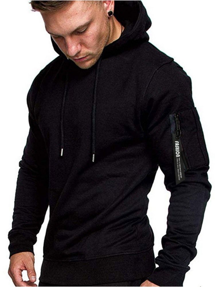 Cardigan Patchwork Color Block Pullover Herren Lose Hoodies