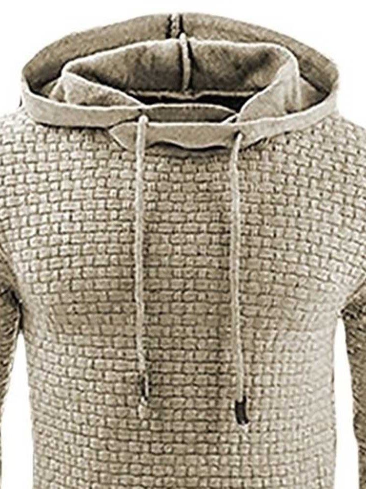 Einfarbige Herren Hoodies